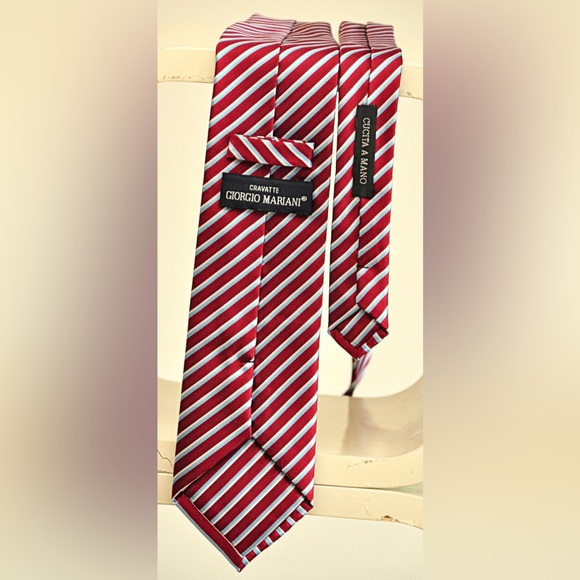 Giorgio Mariani rare‎ vintage tie 100% pure hand-sewn silk - Picture 1 of 4